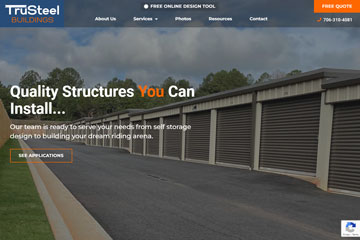 Steel Building Manufacturer Website