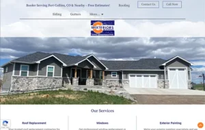 Custom WordPress site for NoCo homebuilder