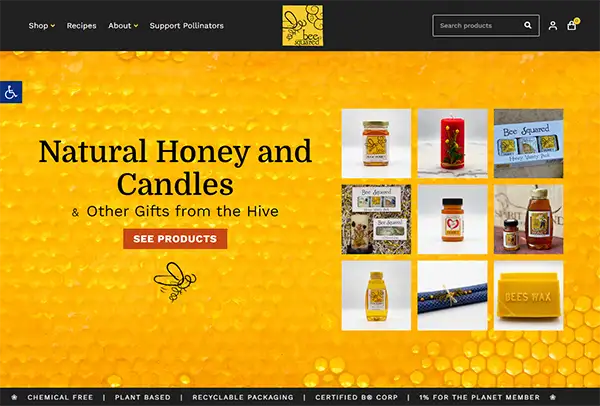 Colorado Honey store website