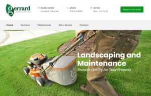 Landscaping Website