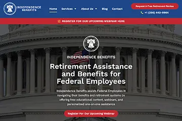 Retirement Benefits Website